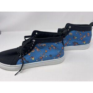 Men's Space Jam High Top Sneakers - Retro Style and Movie Magic